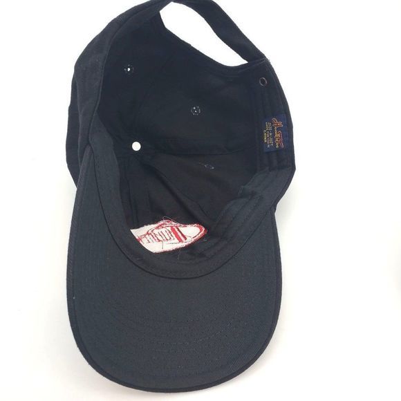 NEW Embroidered Tweeks Baseball Hat Soft Cap One Size Adjustable Clasp Black Red - Picture 5 of 6